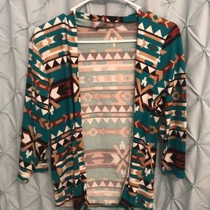 Rock wood Street Aztec Cardigan